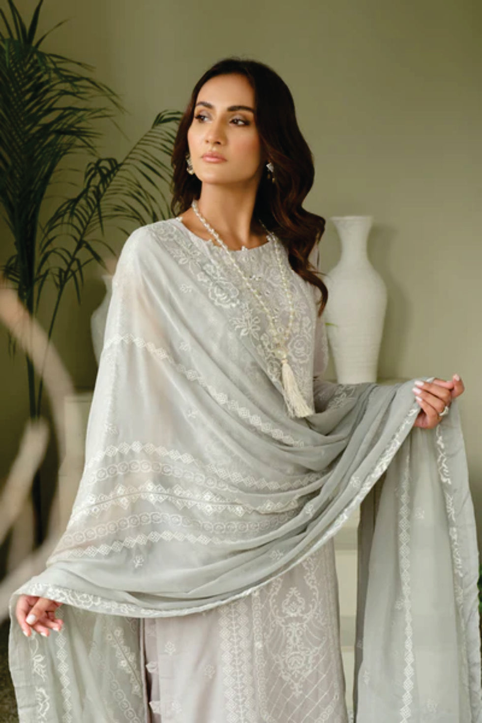 Karandi Embroidered Collection by Marjjan SKC-101(GREY)