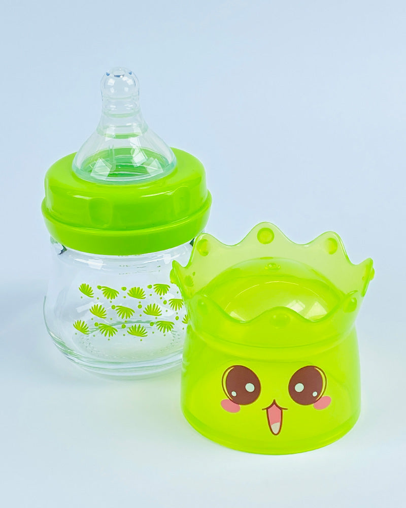Crown Baby Feeder Bottle – BPA-Free with Fun Character Design