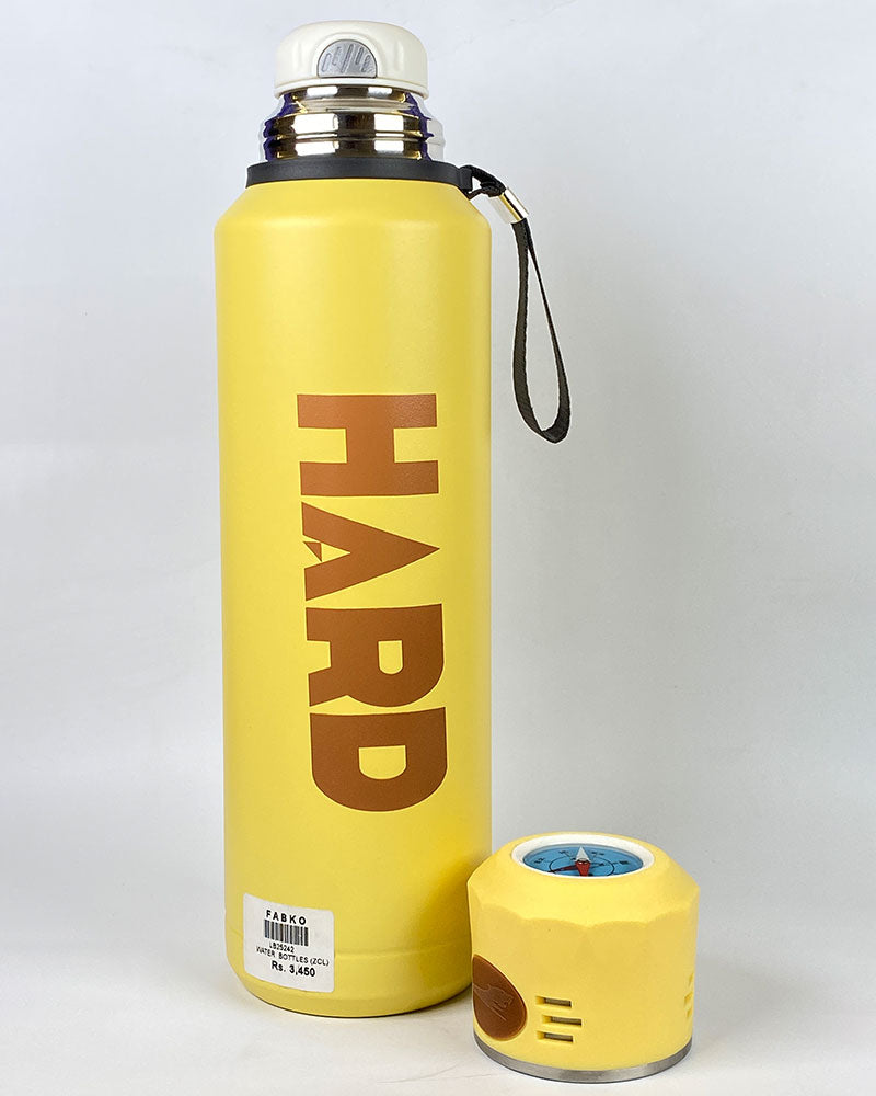 HARD Sports Water Bottle with Compass Cap