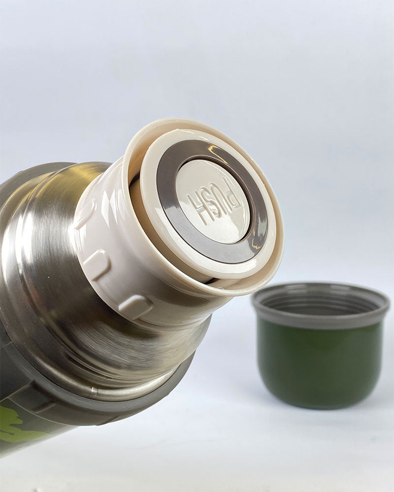 Military Green Thermos Bottle