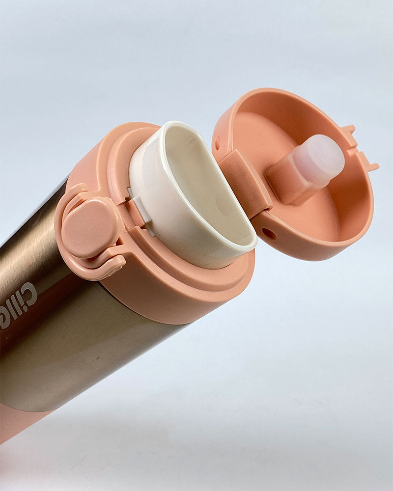 Cille Stainless Steel Pink Thermo Mug
