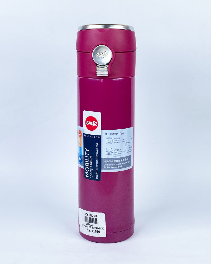 Emsa 600ml Hot and Cold Water Bottle