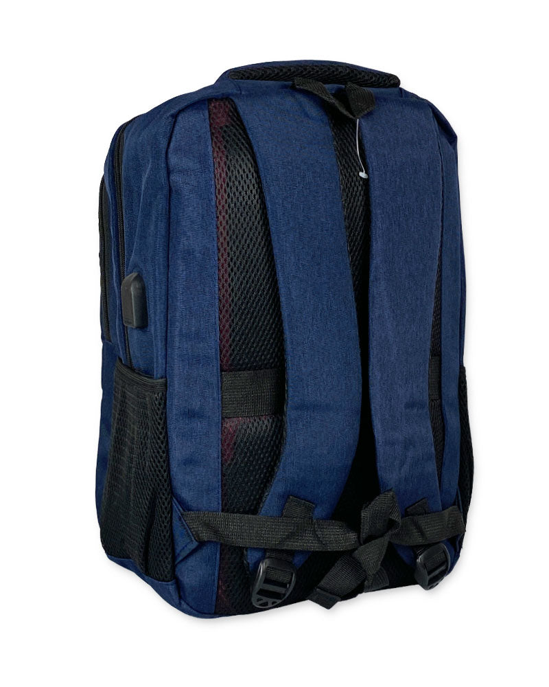 Multi-Compartment USB Charging Laptop Bag