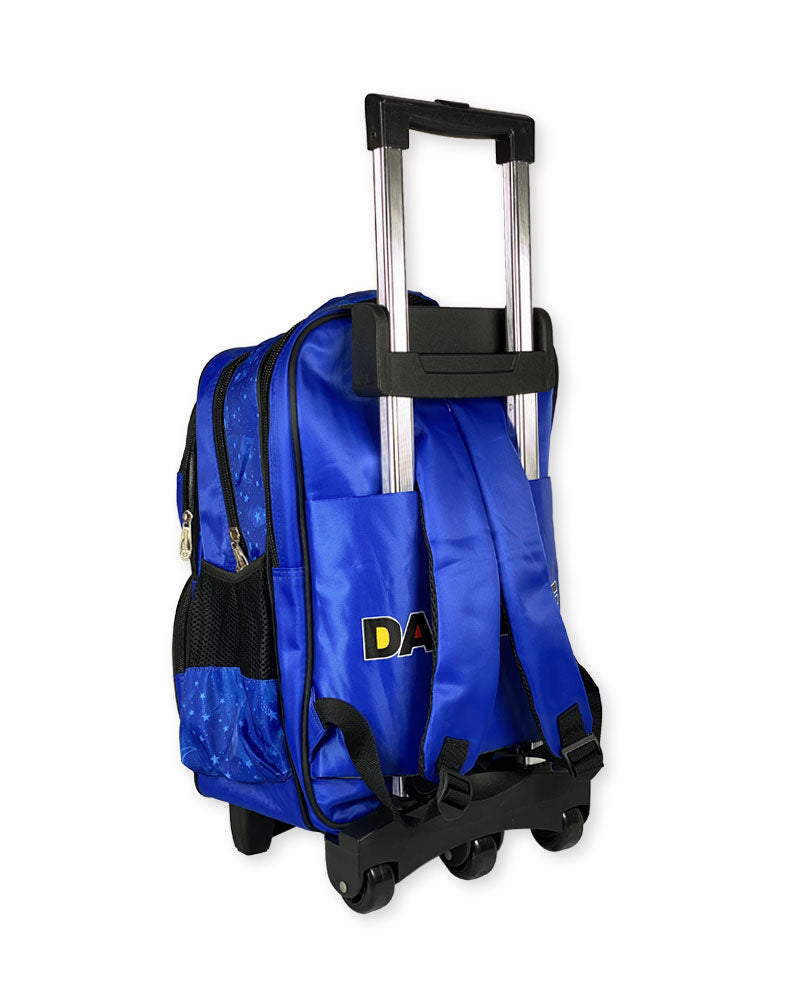 Batman Trolley Bag with Gamepad Design 3-Wheel School Bag