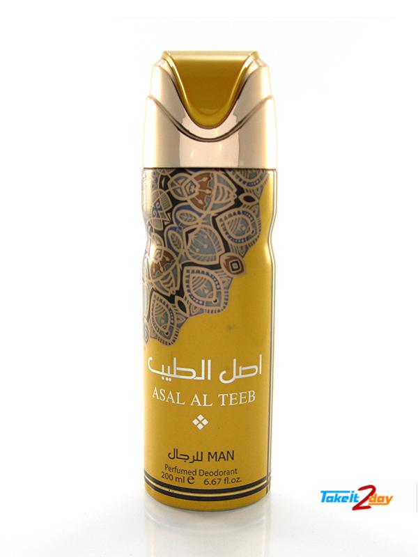 LATTAFA ASAL AL TEEB DEODORANT BODY SPRAY FOR MEN AND WOMEN 200 ML (8049413849395)