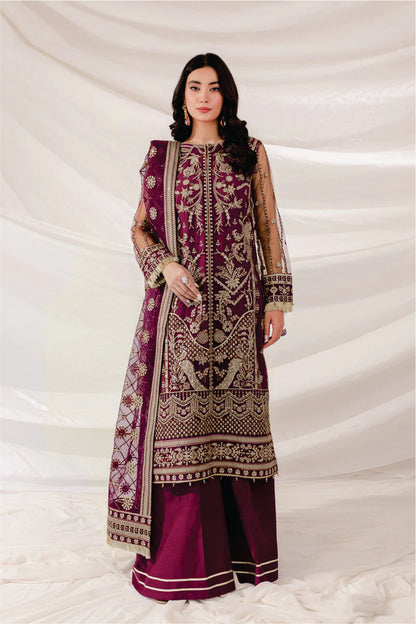 Ladies EMBROIDERED Fancy Suit By Farasha