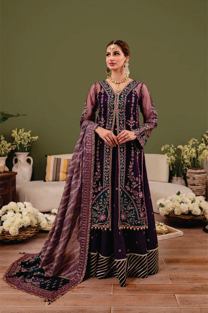 Ladies EMBROIDERED Fancy Suit Iris by Farasha