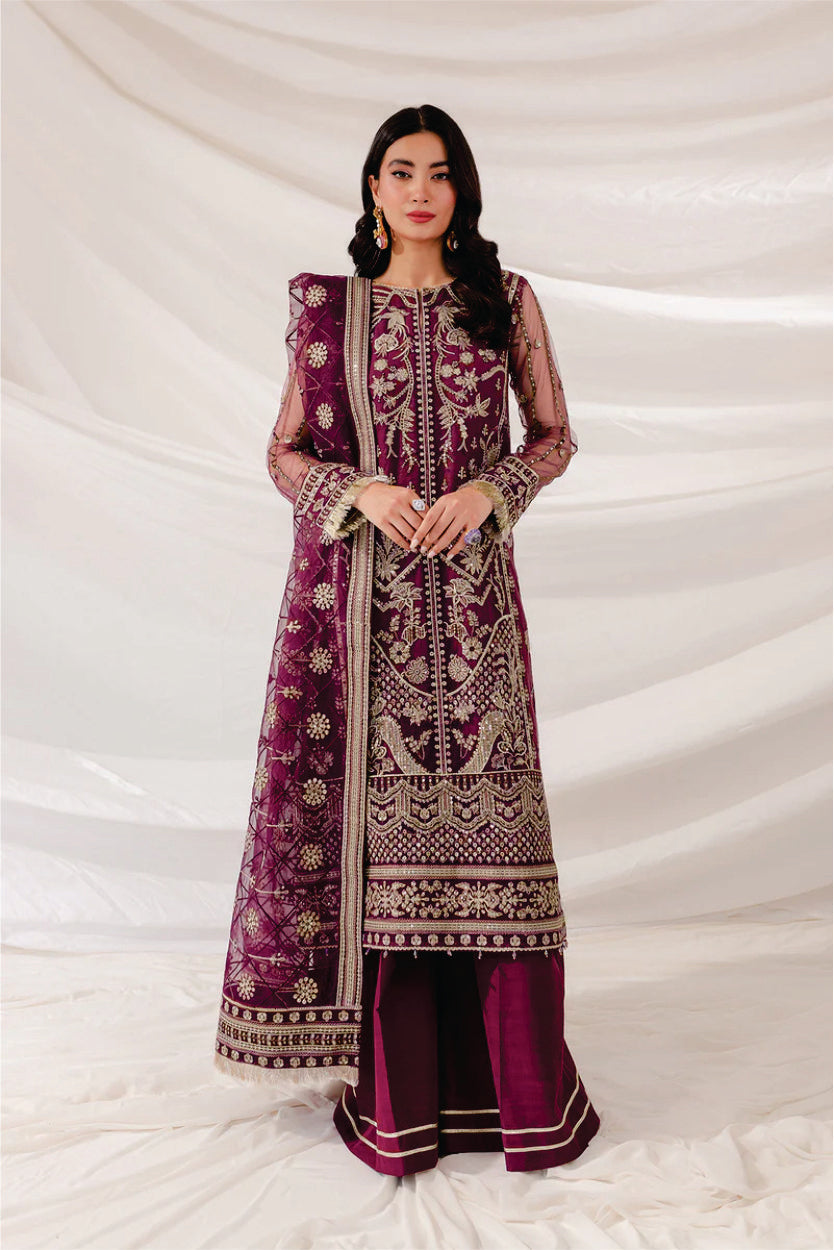 Ladies EMBROIDERED Fancy Suit By Farasha