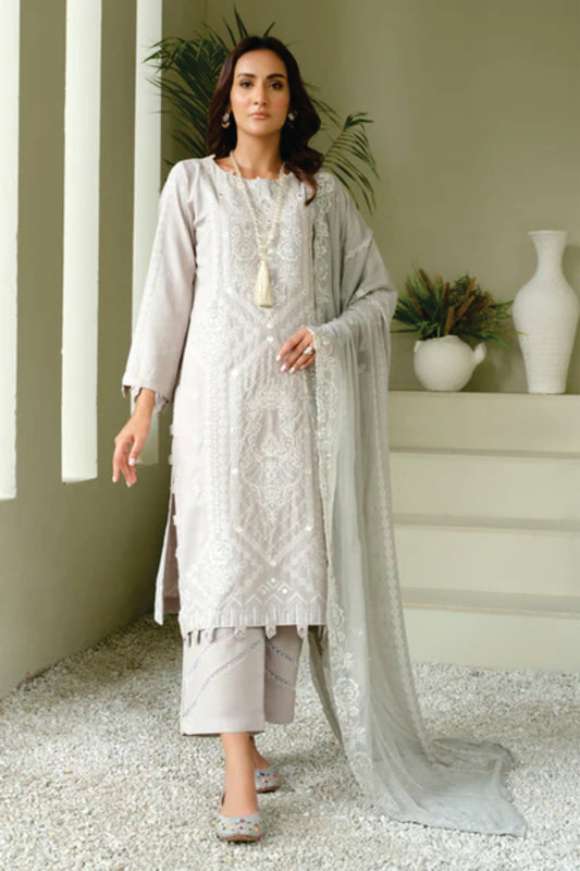 Karandi Embroidered Collection by Marjjan SKC-101(GREY)