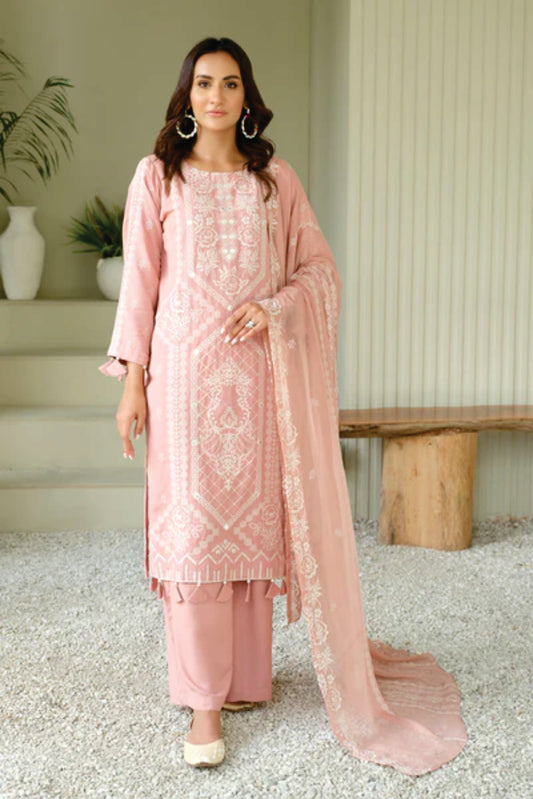 Karandi Embroidered Collection By Marjjan SKC-101(PINK)