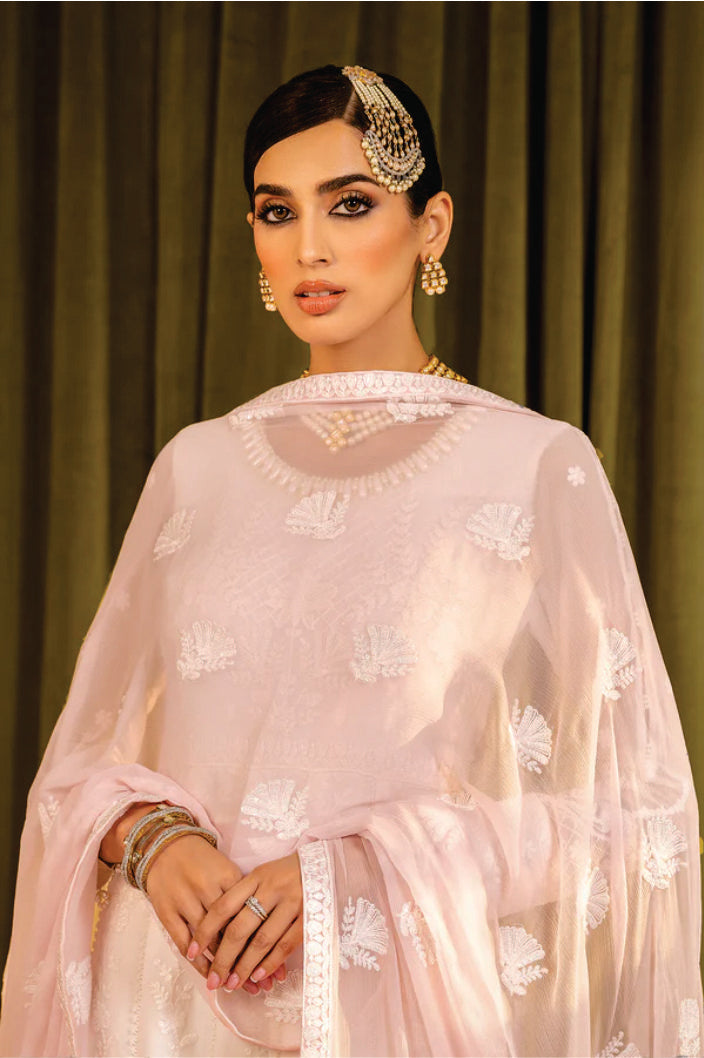 Ladies Embroibered Chiffon Fancy Suit by ALizeh