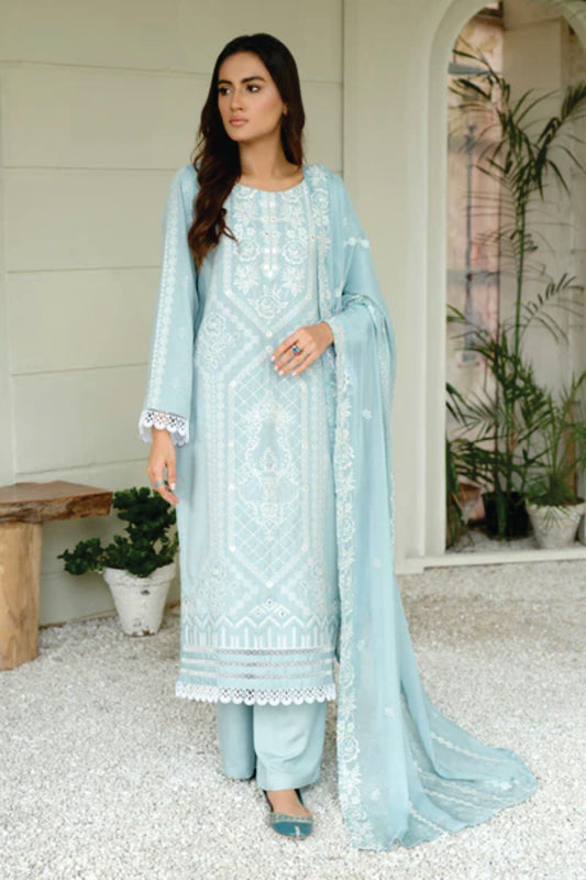 Karandi Embroidered Collection by Marjjan SKC-101(ICE BLUE)