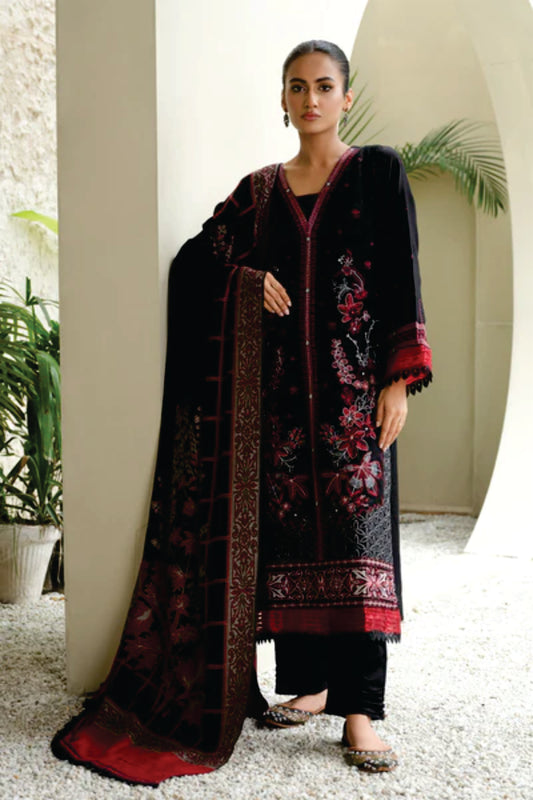 Karandi Embroidered Collection by Marjjan MDS-75(BLACK)