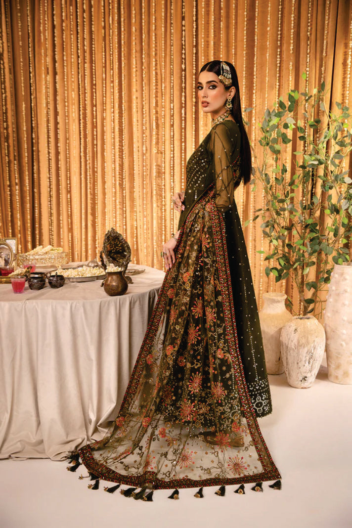 Ladies EMBROIDERED Chiffon Suit Mahveen by Alizeh