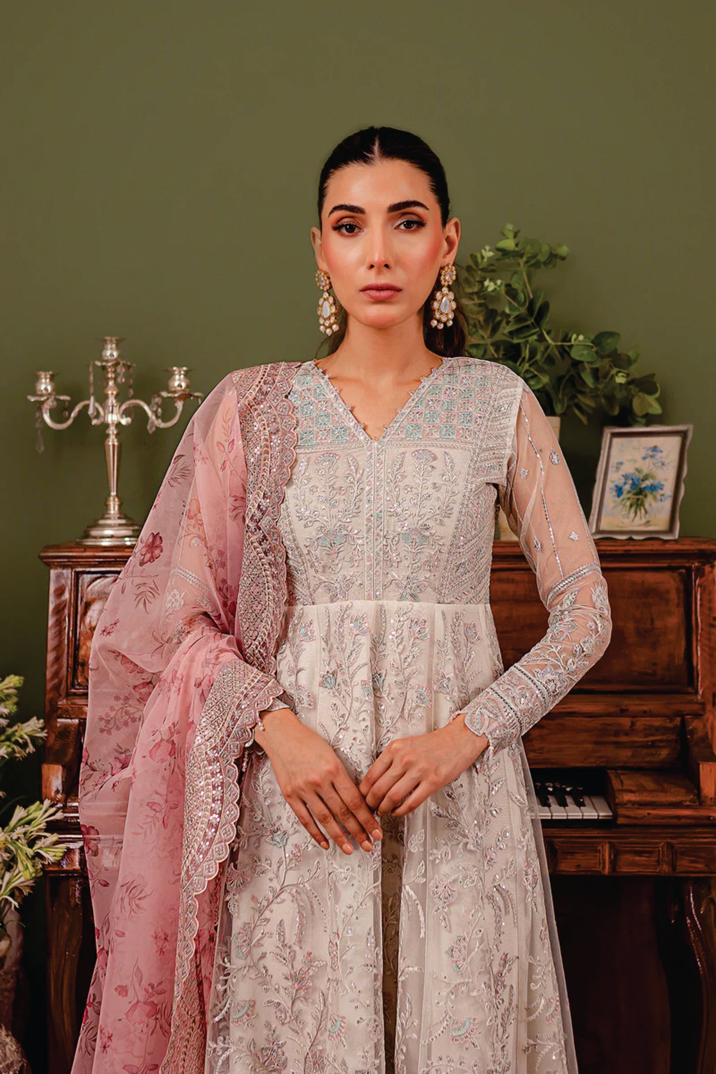 Ladies EMBROIDERED Fancy Suit Isabel by Farasha