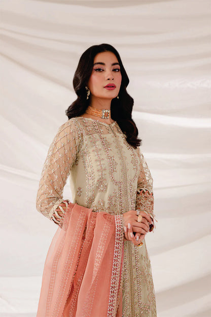 Ladies EMBROIDERED Fancy Suit Pearl Dream by Farasha