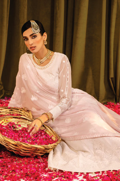 Ladies Embroibered Chiffon Fancy Suit by ALizeh