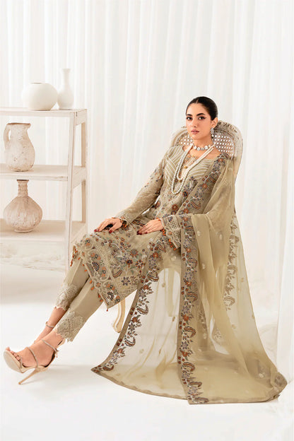 Ladies EMBROIDERED Suit RANGOON by Ramsha