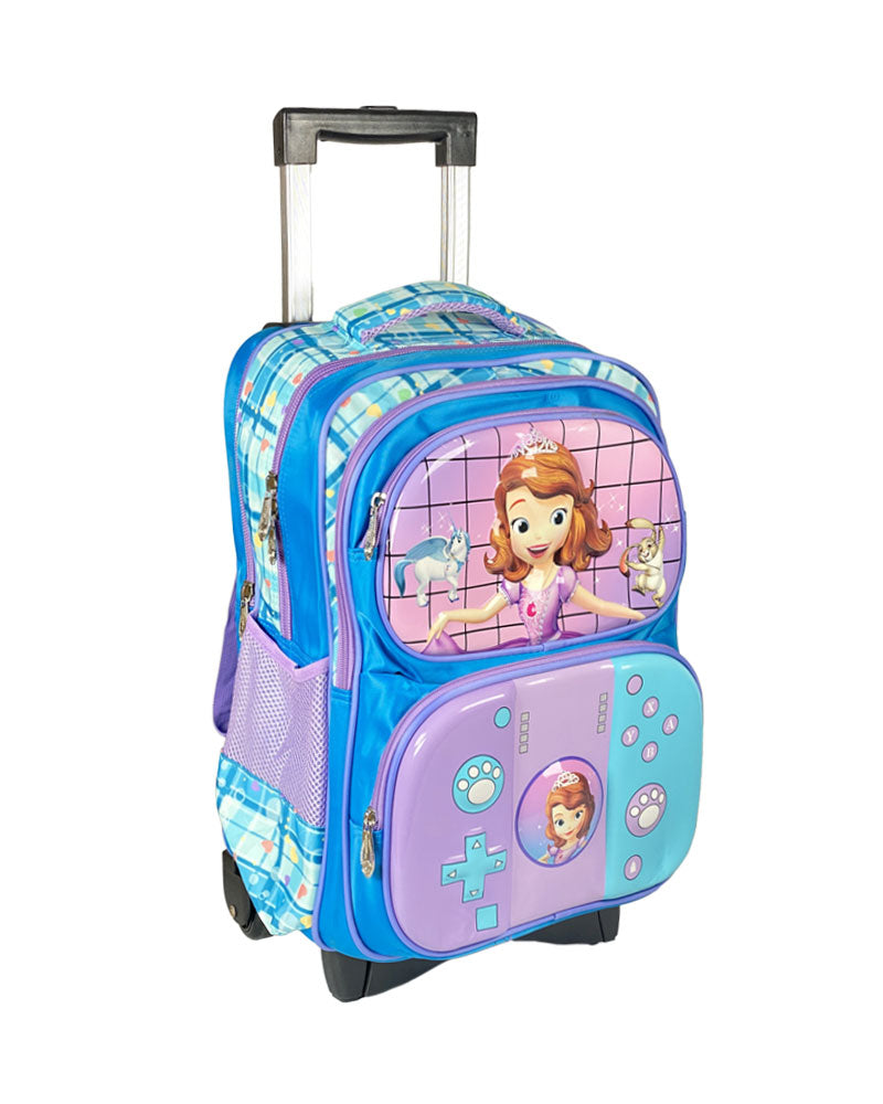 Kids Trolley Bag Sofia Princess Design