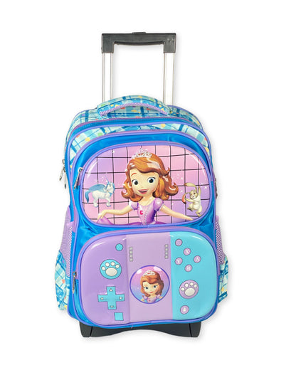 Kids Trolley Bag Sofia Princess Design