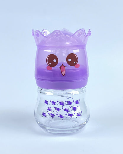 Crown Baby Feeder Bottle – BPA-Free with Fun Character Design