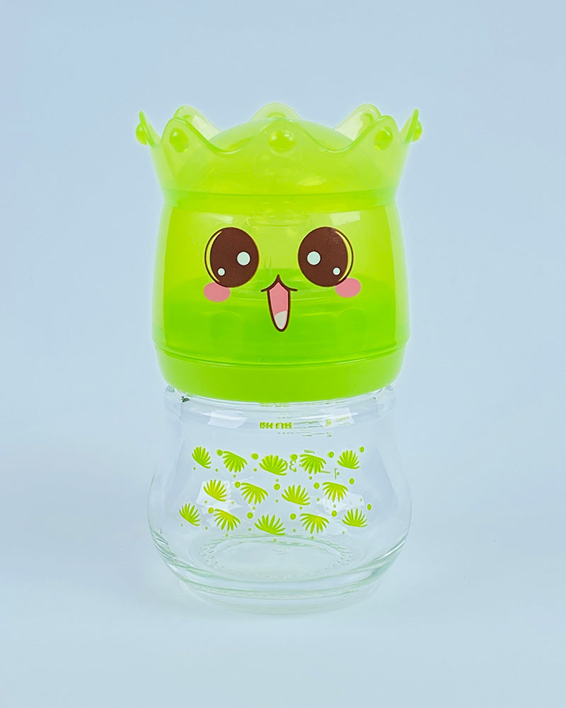 Crown Baby Feeder Bottle – BPA-Free with Fun Character Design