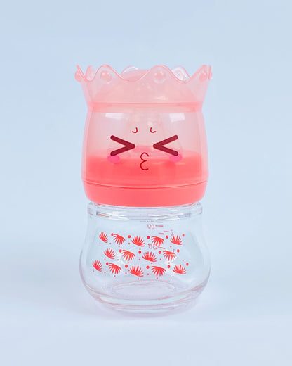 Crown Baby Feeder Bottle – BPA-Free with Fun Character Design