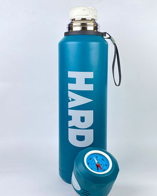 HARD Sports Water Bottle with Compass Cap