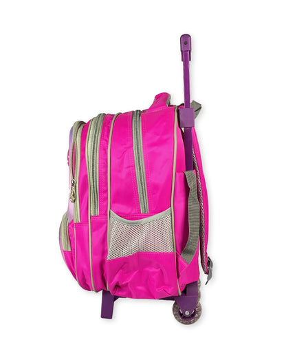 Hello Kitty Pink Rolling School Bag