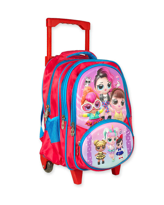 LOL Surprise Trolley School Bag for Girls