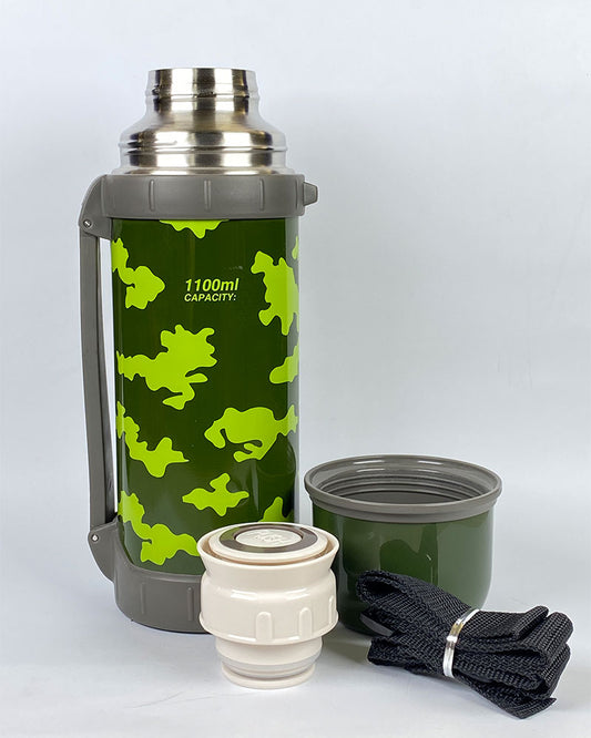 Military Green Thermos Bottle