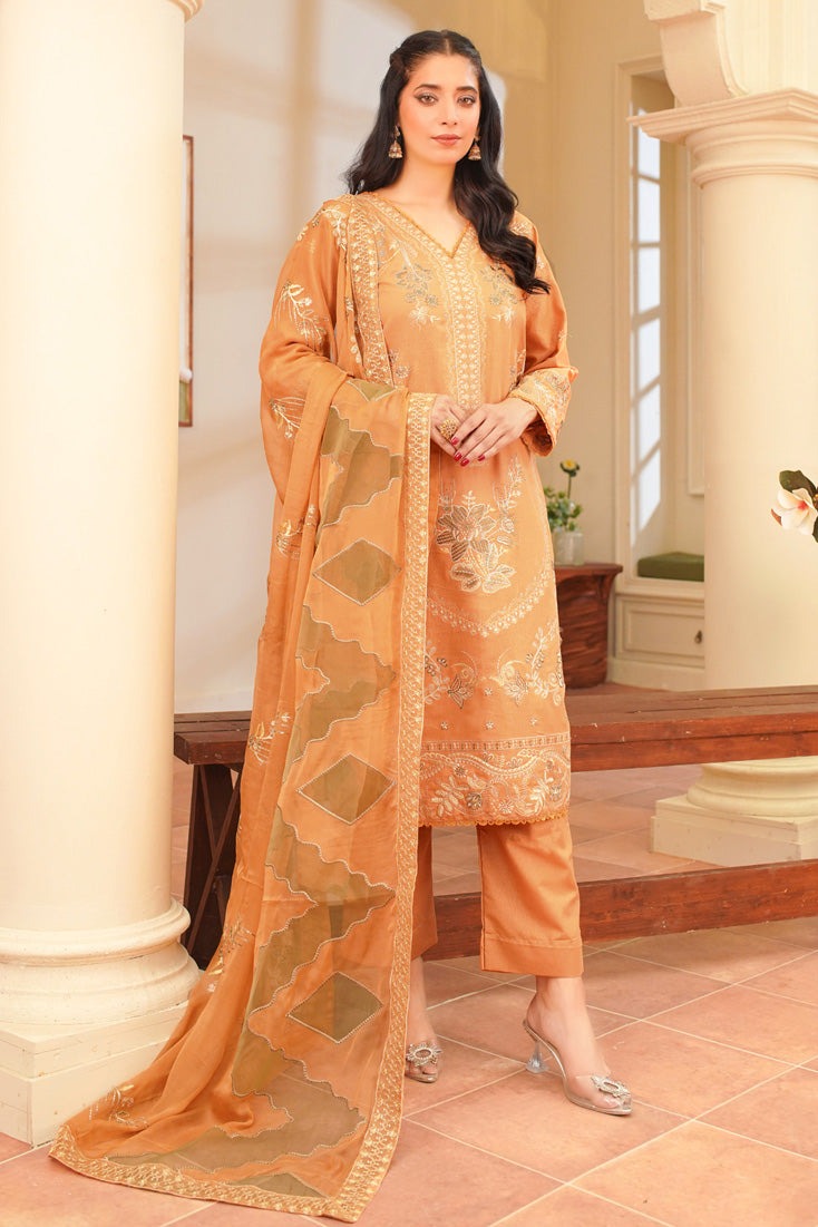 Karandi Embroidered Collection by Marjjan (SKC-123)