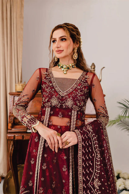 Ladies EMBROIDERED Fancy Suit Valentina by Farasha