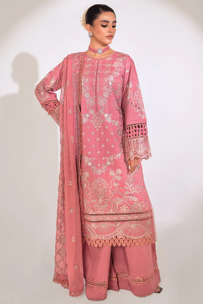 Ladies Unstitched Embroidered Suit Afsanah by Marjjan