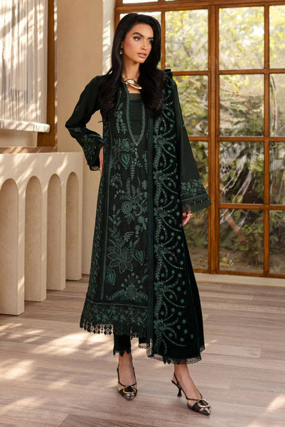 NUREH UNSTITCHED VELVET SHAWL SUIT - WINTER