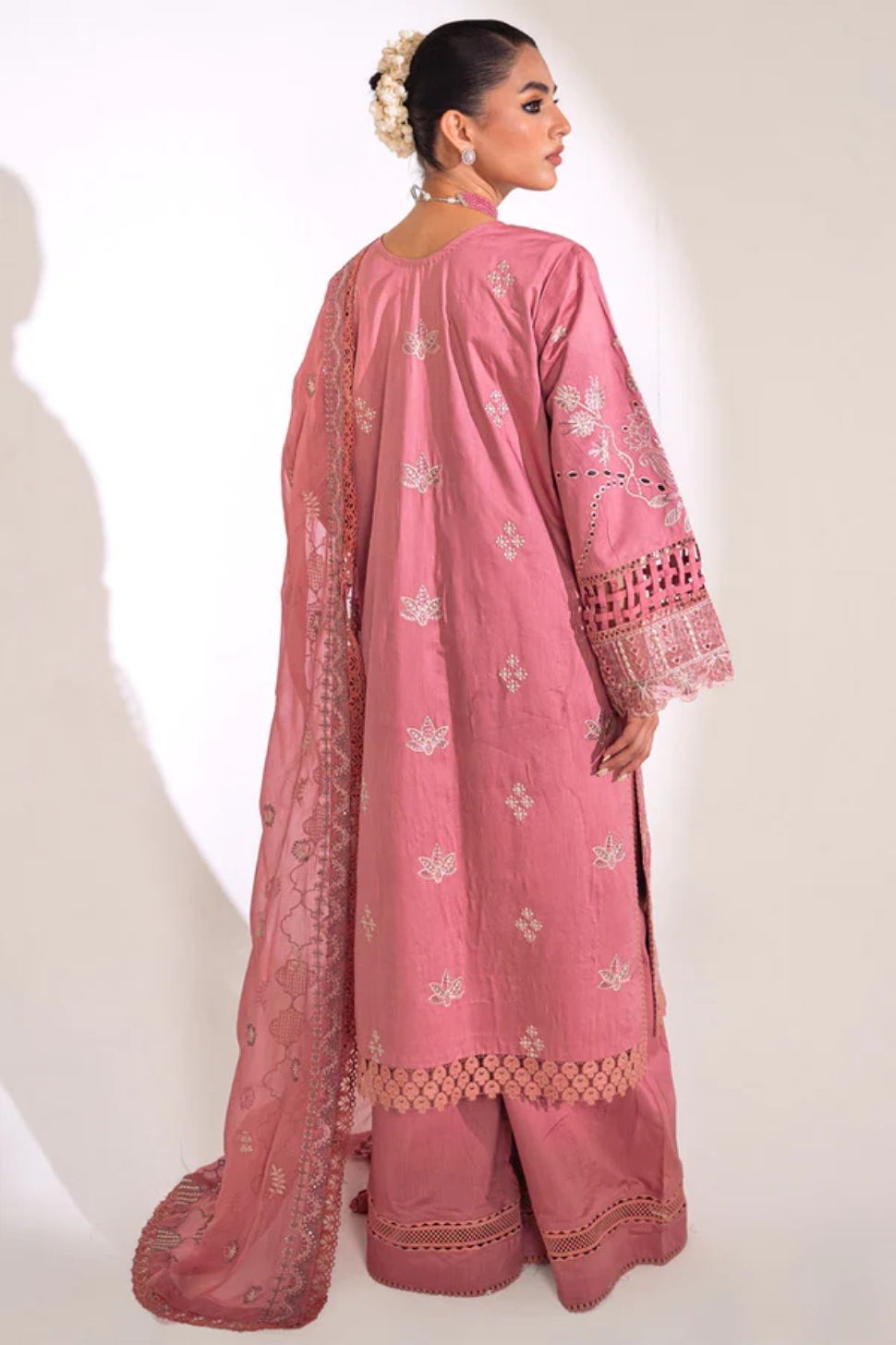 Ladies Unstitched Embroidered Suit Afsanah by Marjjan