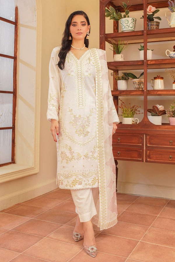 Karandi Embroidered Collection by Marjjan (SKC-123)