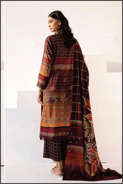 Ladies EMBROIDERED Printed Suit by Rang Barang