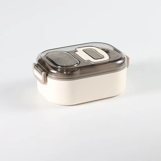 Lunch Box - stainless steel lunch box with sauce container