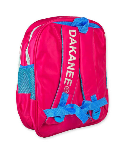 Cute Kitten Print Pink School Backpack for Girls