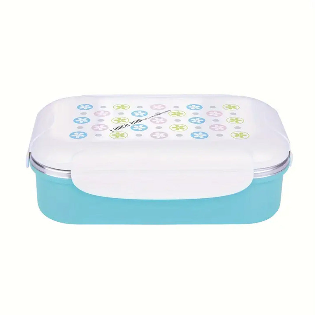 Colorful Stainless Steel Lunch Box with Lock Lid