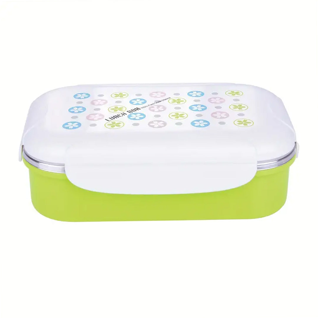 Colorful Stainless Steel Lunch Box with Lock Lid