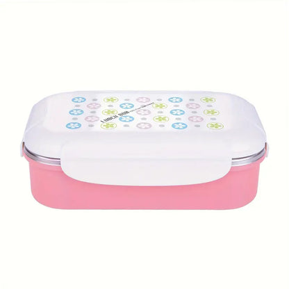 Colorful Stainless Steel Lunch Box with Lock Lid