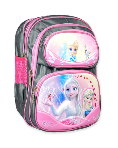 Frozen Elsa Print School Backpack for Girls