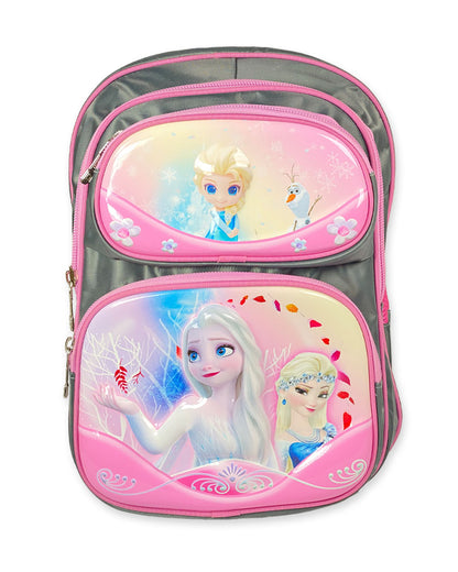 Frozen Elsa Print School Backpack for Girls