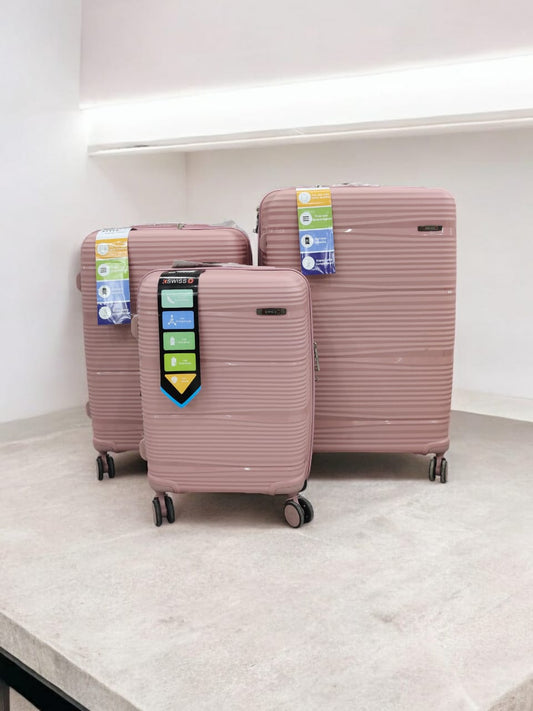 Swiss set of 3 travel bag luggage and suitcase