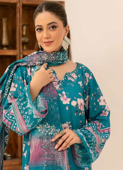 Aafreen by Riaz Arts Embroidered Karandi Suit Unstitched 3 Piece - winter