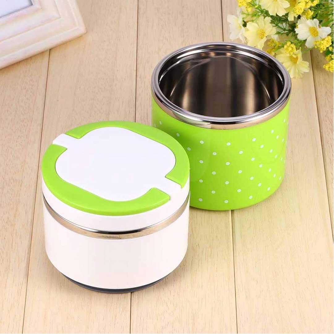 Insulated Stackable Lunch Jars (Polka Dot)