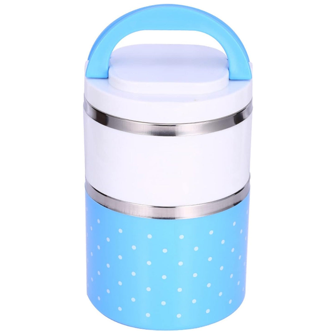 Insulated Stackable Lunch Jars (Polka Dot)