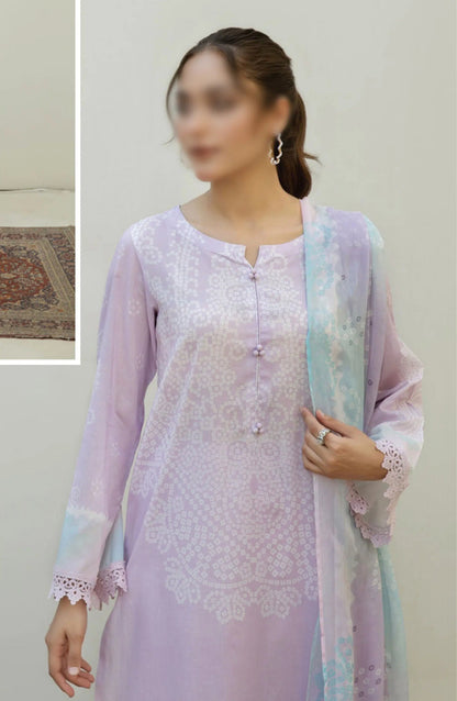 LADIES EMBROIDERED CHIKANKARI LAWN BY AFREEN  COLLECTION